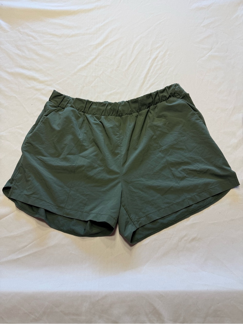 Zella Olive Green Athletic Shorts